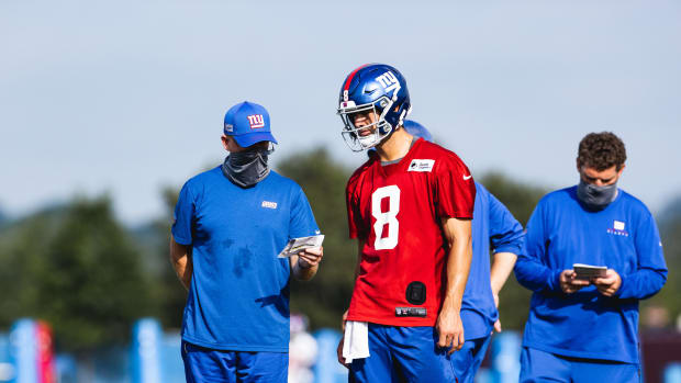 Daniel Jones with Jerry Schuplinski